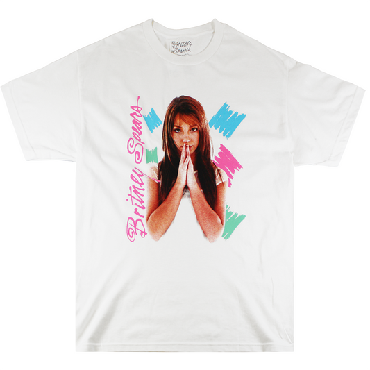 BRITNEY SPEARS | MEN'S TEE | WHITE |