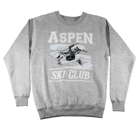 ASPEN SKI CLUB | MEN'S SWEATER | GREY|