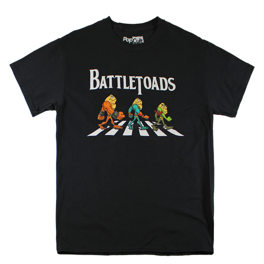 TS17264RARU: BATTLETOADS CROSSWALK | MEN'S TEE| BLACK |