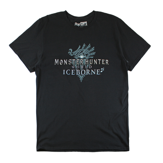 TS310676MHN: MONSTER HUNTER ICE B | MEN'S TEE| BLACK |