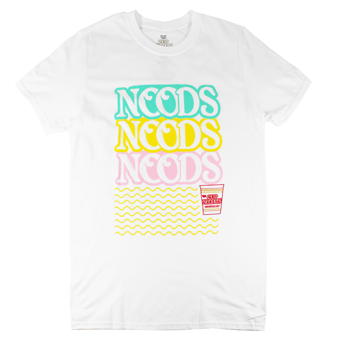 TS18418CONU : CUP NOODLES| MEN'S TEE| WHITE |