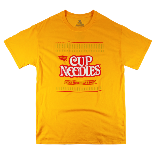 TS18445CONM: CUP NOODLES | MEN'S TEE | YELLOW |