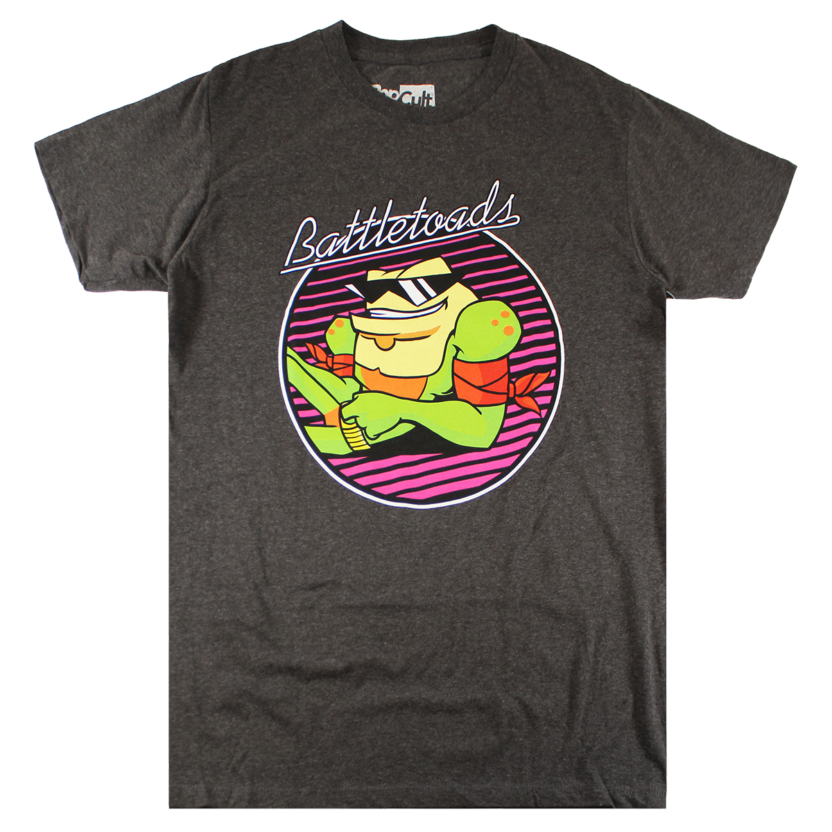 TS17263RARU: BATTLETOADS RASH | MEN'S TEE | CHARCOAL|