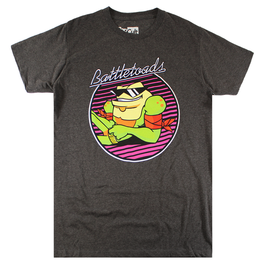 TS17263RARU: BATTLETOADS RASH | MEN'S TEE | CHARCOAL|