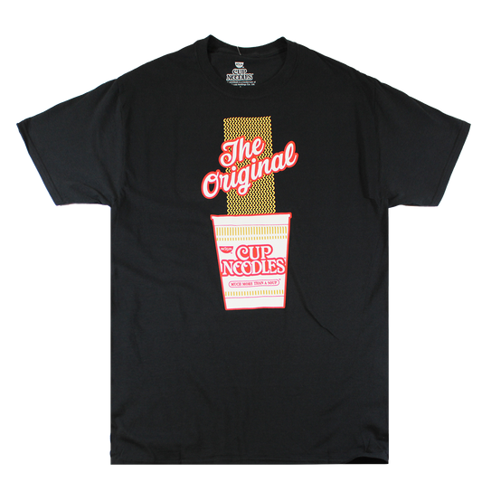 TS14149CONM: CUP NOODLES | MEN'S TEE| BLACK |