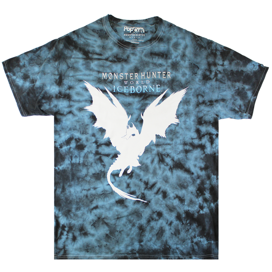 TS852144MHN: MONSTER HUNTER EAGLE| BLUE TIE DYE|