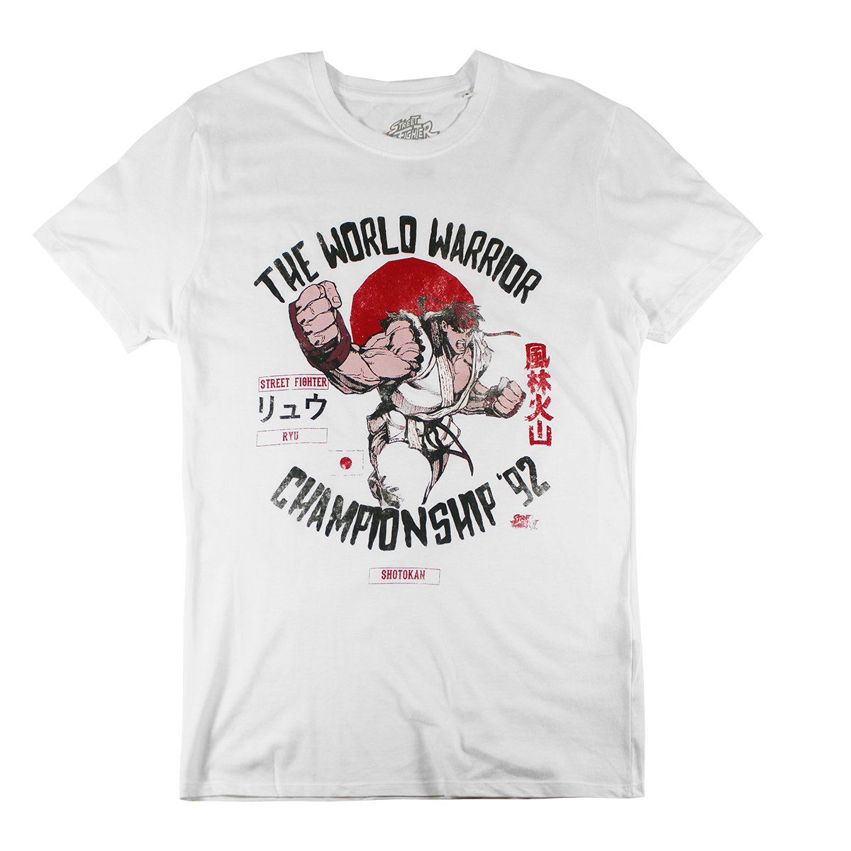 TS822610SFG: STREET FIGHTER WORLD CHAMPION | MEN'S TEE | WHITE |