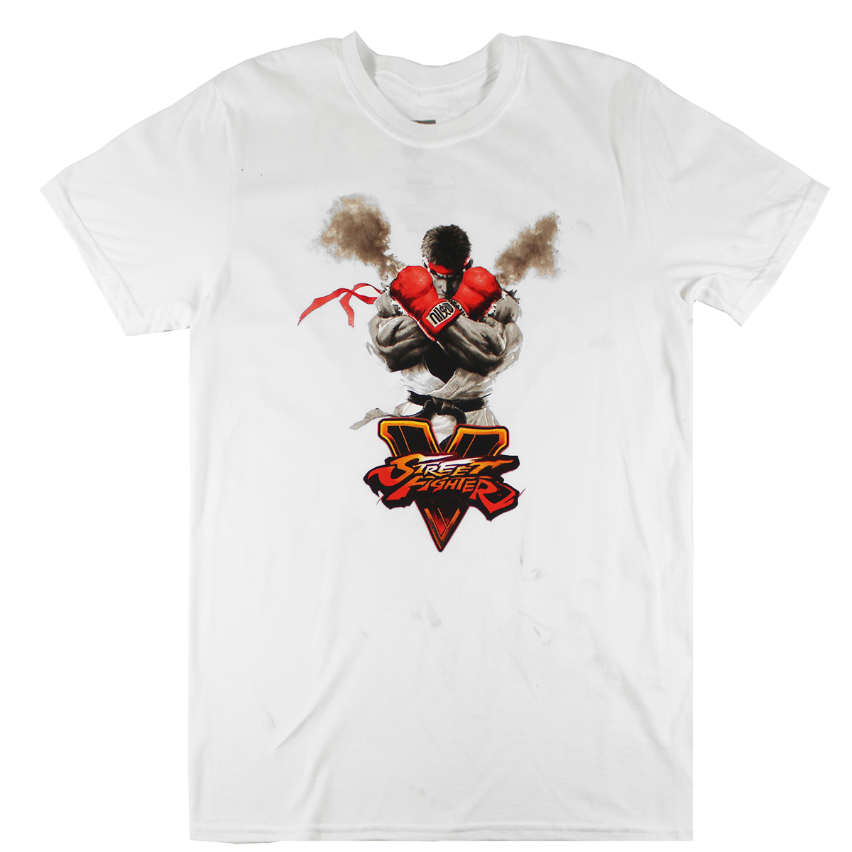 TS1786STUF: STREET FIGHTER RYU | MEN'S TEE | WHITE |