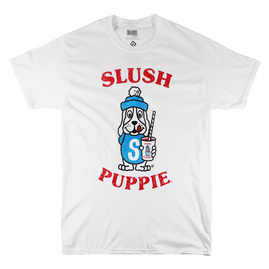 TS06146SLPM: SLUSH PUPPLE | MEN'S TEE | WHITE |