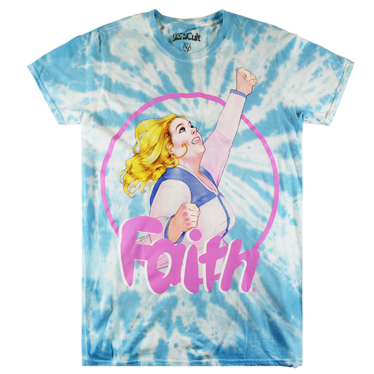 TS17764VALW: POPCULT X VALIANT | WOMEN'S TEE| TIE DYE |