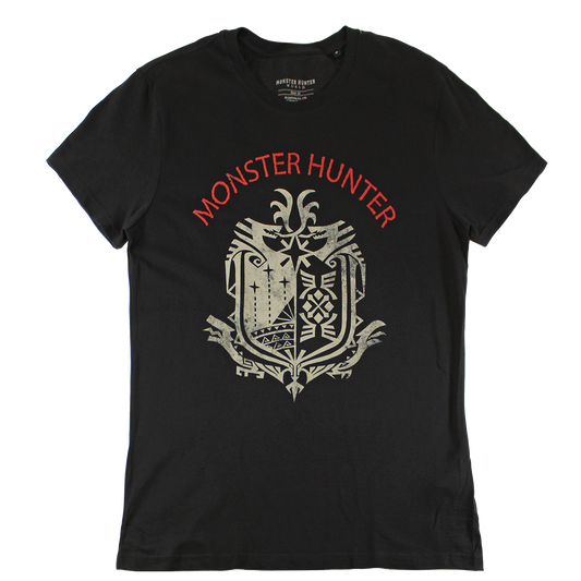 TS441182MHN: MONSTER HUNTER RESEARCH TEAM | MEN'S TEE| BLACK |