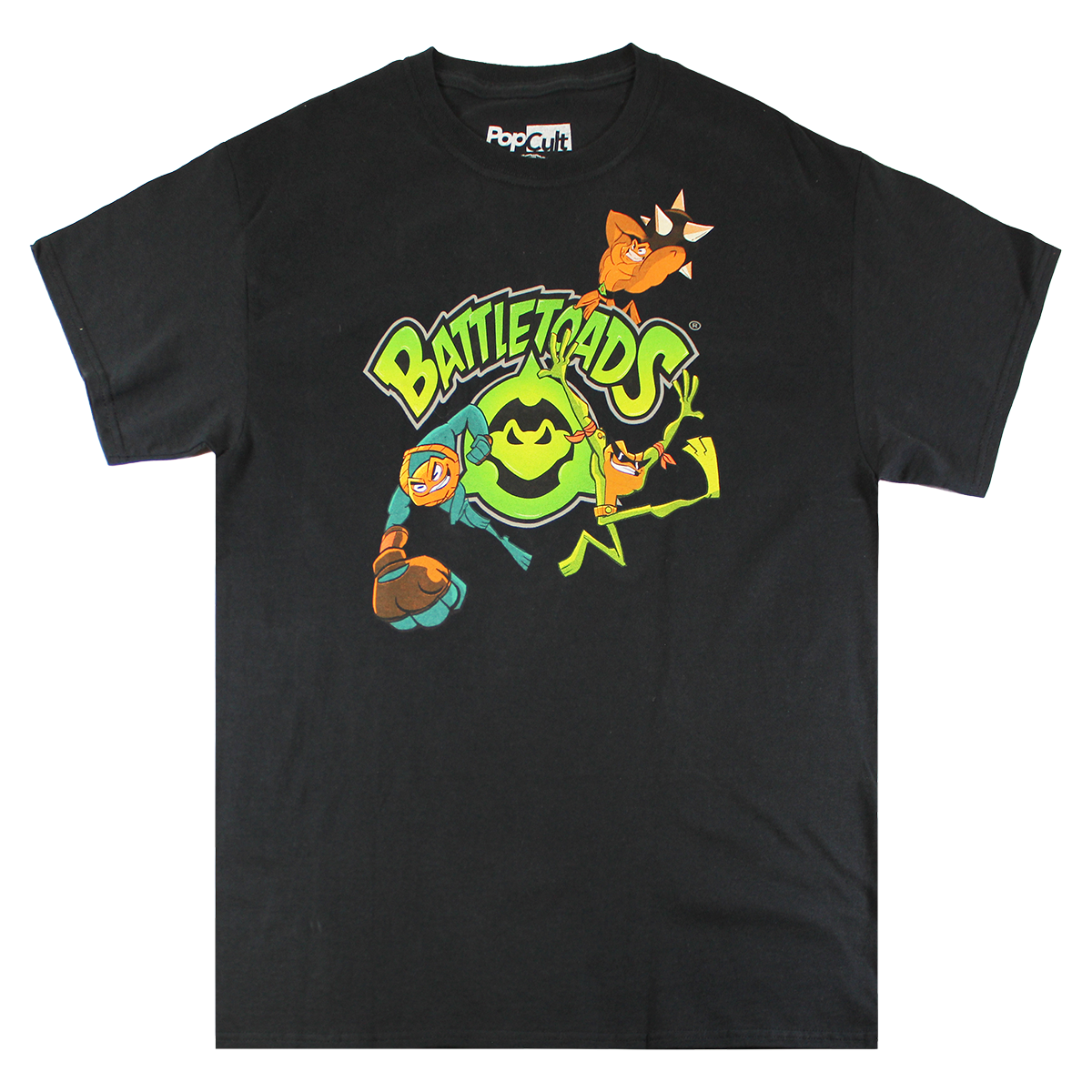 TS15337RARU: BATTLETOADS ATTACK| MEN'S TEE| BLACK |