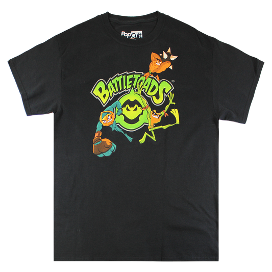 TS15337RARU: BATTLETOADS ATTACK| MEN'S TEE| BLACK |