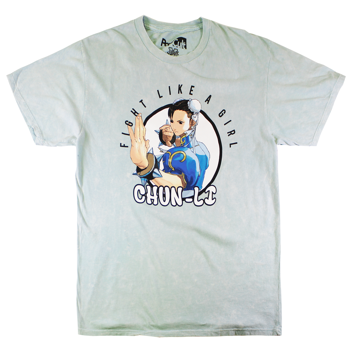 TS17871STFU: STREET FIGTHER CHUN LI | MEN'S TEE | MINT|