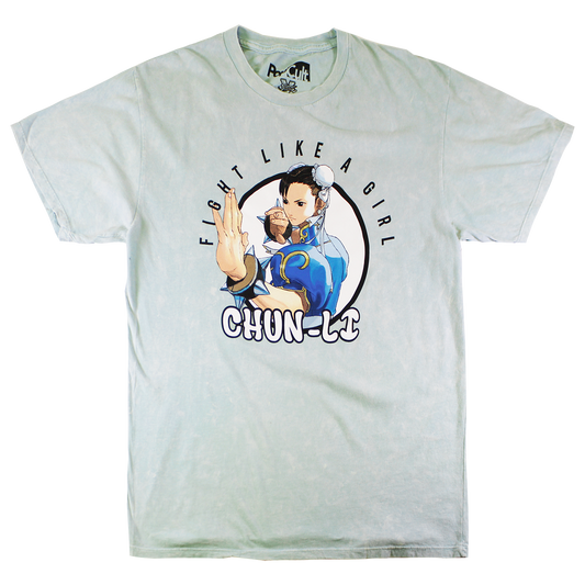 TS17871STFU: STREET FIGTHER CHUN LI | MEN'S TEE | MINT|