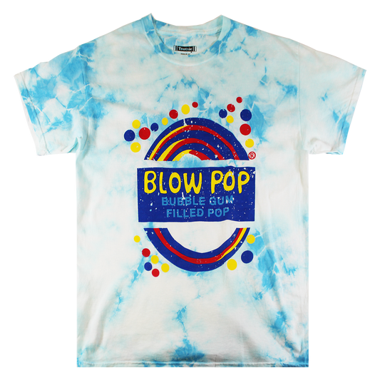 TS18696TRIU : BLOW POP | MEN'S TEE | BLUE WASHED|