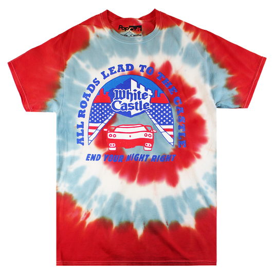 TS20111WCLU: WHITE CASTLE | MEN'S TEE | RED MULTI |