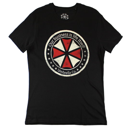 TS202818RES: UMBRELLA LOGO | MEN'S TEE| BLACK |