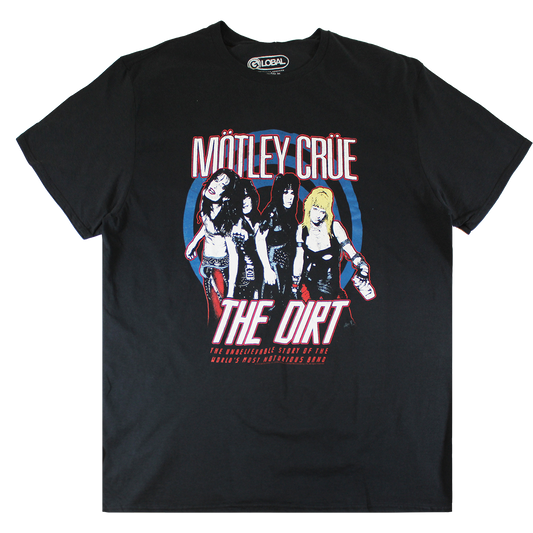 TS18260MOTU: MOTLEY CRUE | MEN'S TEE | BLACK |