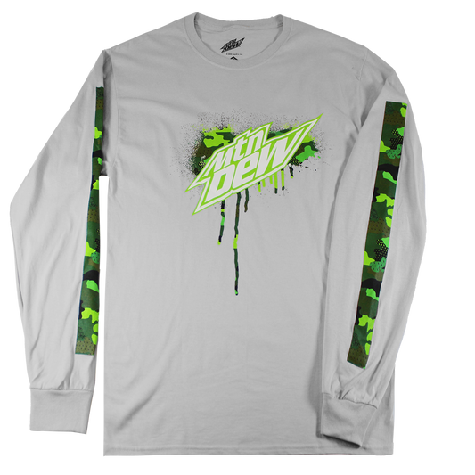 LS18009MTDM: MTN DEW | MEN'S LONG SLEEVE | GREY |