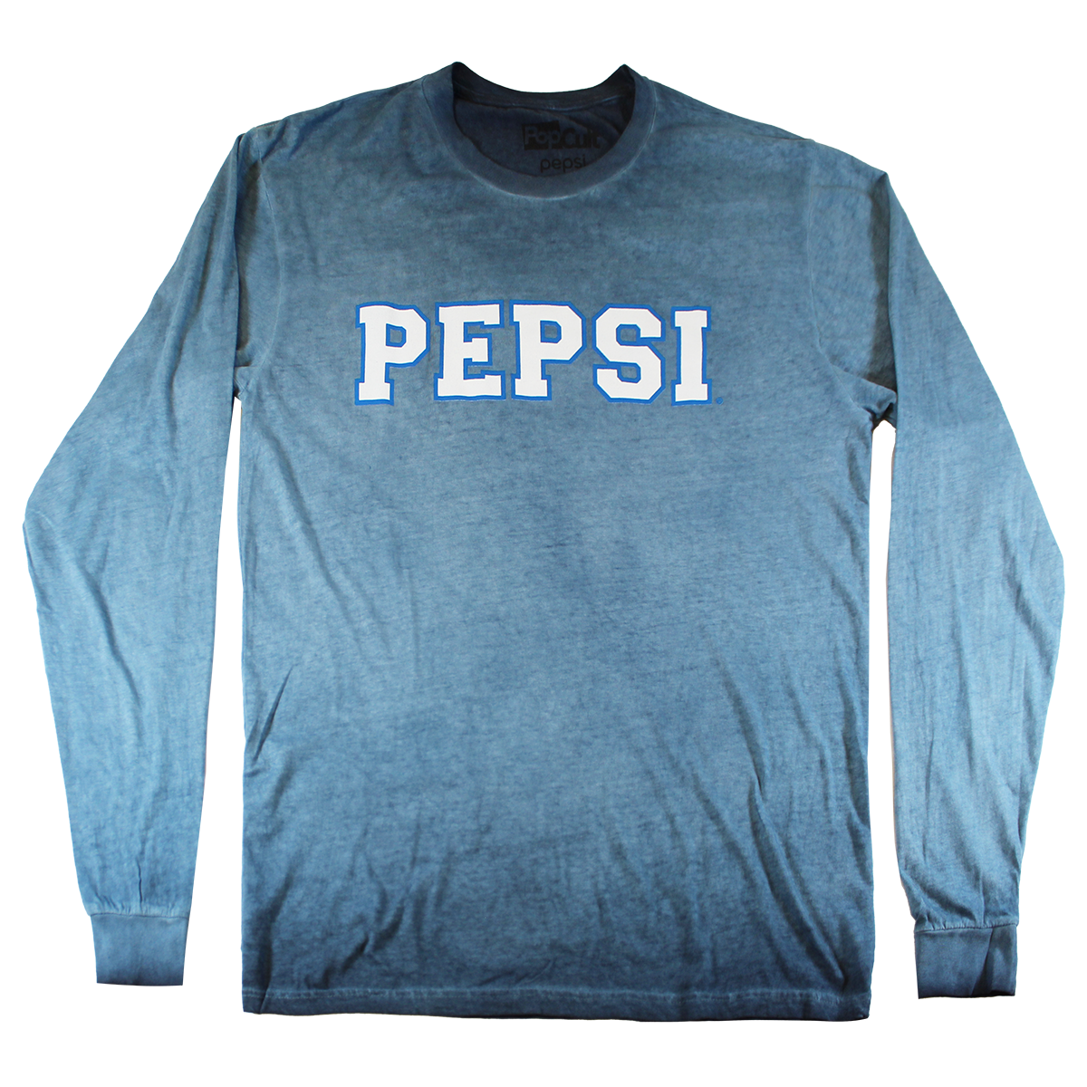 LS18015PEPM: PEPSI | MEN'S LONG SLEEVE | D.BLUE|