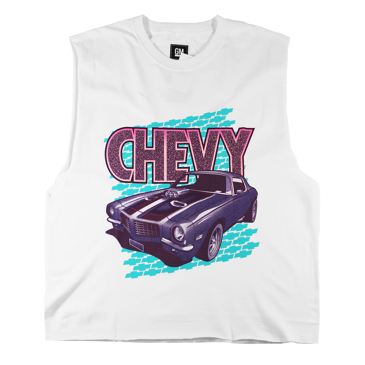 TS18127CVYU: CHEVY | WOMEN'S TANK | WHITE |