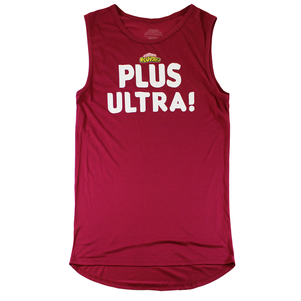 MY HERO ACADEMY ( TS77MDMHAIR) | WOMEN'S TANK TOP| BURGUNDY |