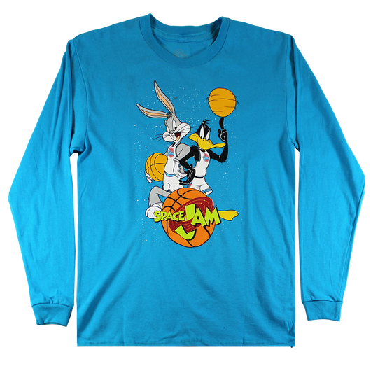 TS4V97SJMIR02 : SPACE JAM | MEN'S LONG SLEEVE| BLUE |