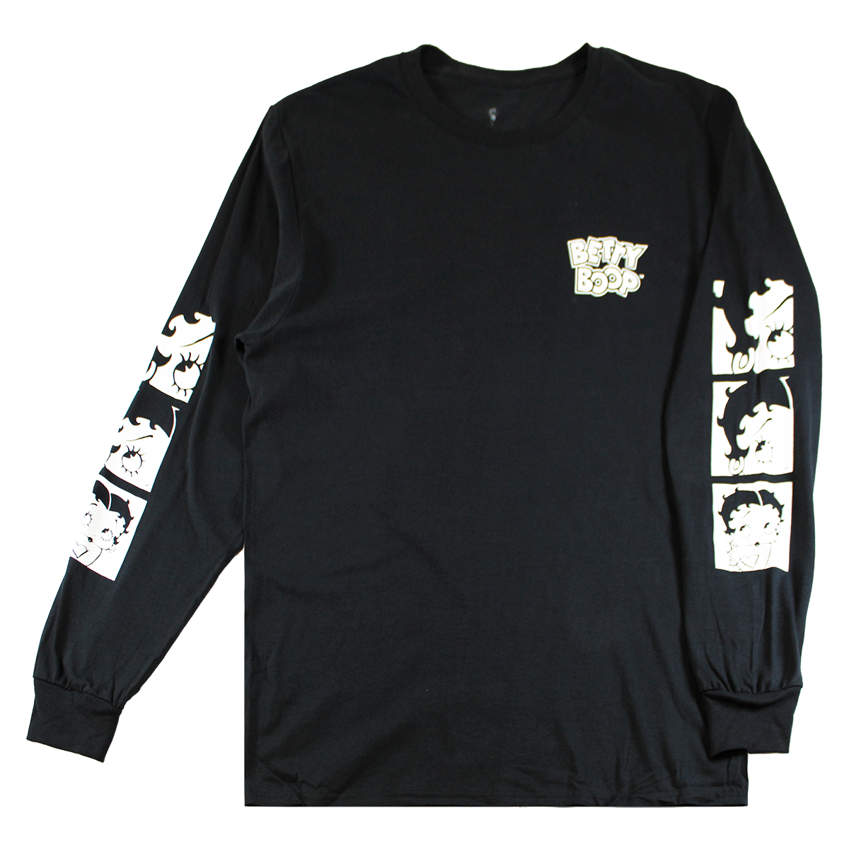 BETTY BOOP | MEN'S LONG SLEEVE| BLACK |