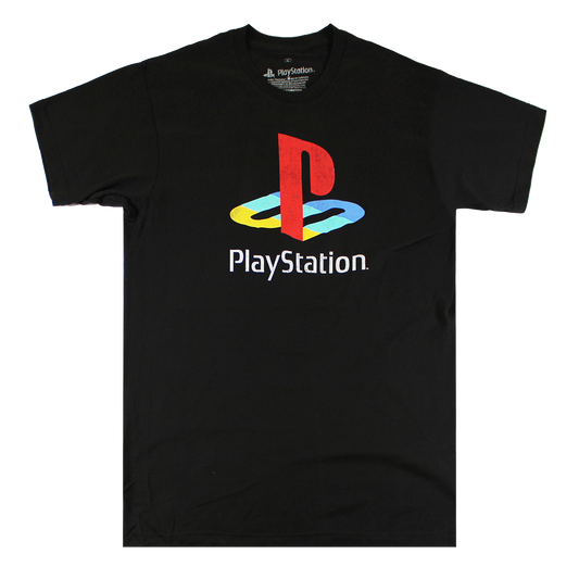 PLAY STATION | MEN'S TEE| BLACK |