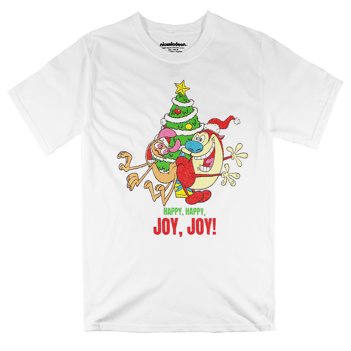 NICK JOY JOY| MEN'S TEE| WHITE |