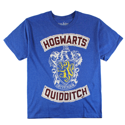 TS2K77HPT20T: HARRY POTTER HOGWARTS | YOUTH'S TEE| BLUE|