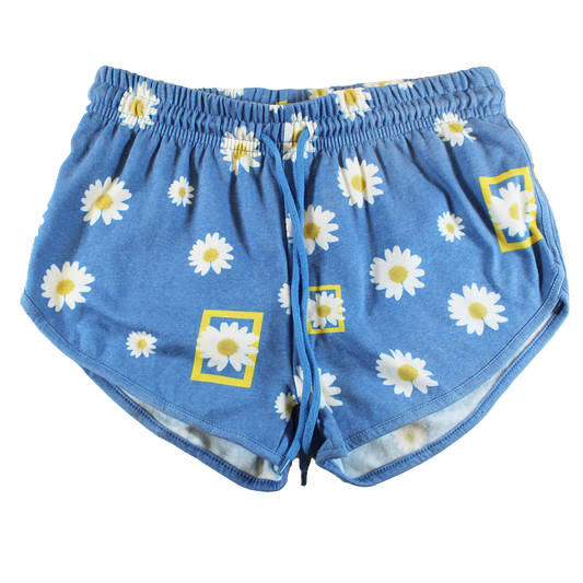 7NAT3018W: NATGEO SUN FLOWER | WOMEN'S SHORT | BLUE |