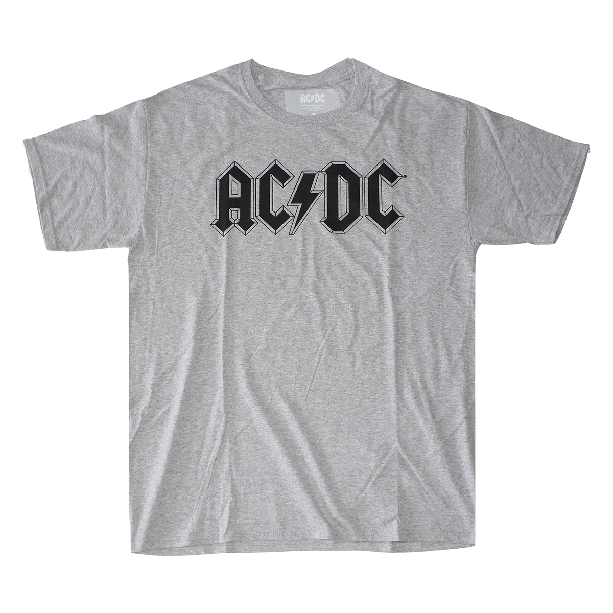 TS01907ACDML: AC/DC | MEN'S TEE | GREY |