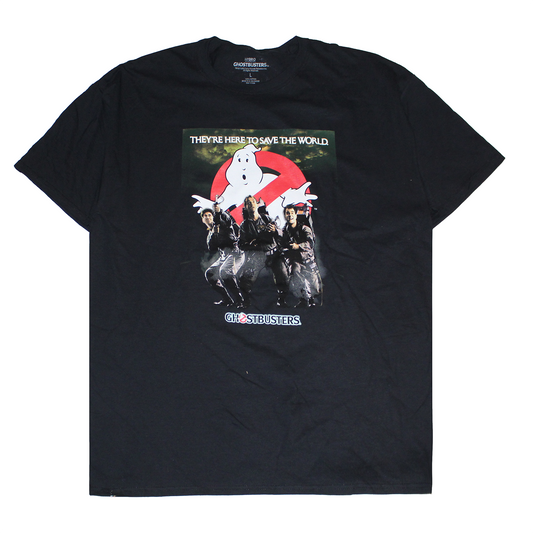 2MGB0182A-GHOSTBUSTERS TEE BLACK