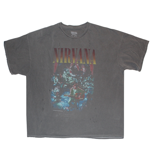 NIR07674-NIRVANA TEE GREY