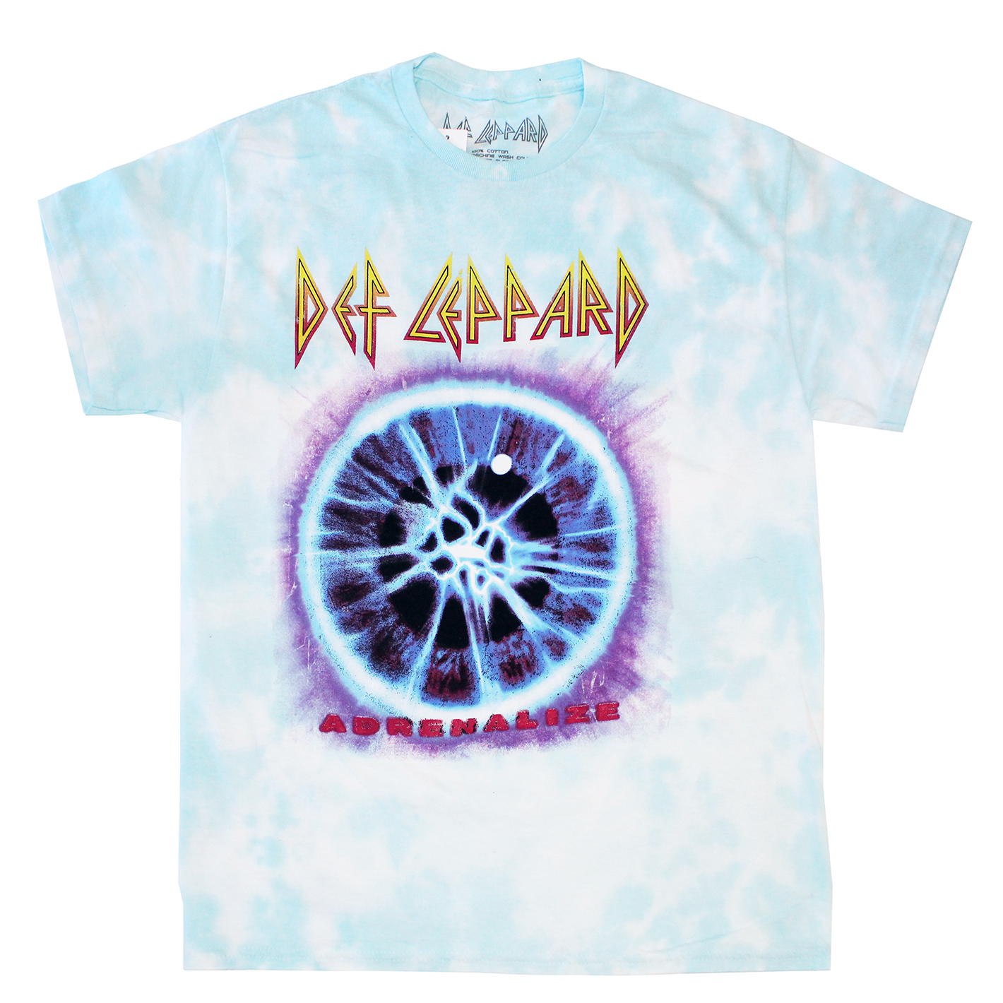 DEF LEPPARD TEE BLUE TIE DYE