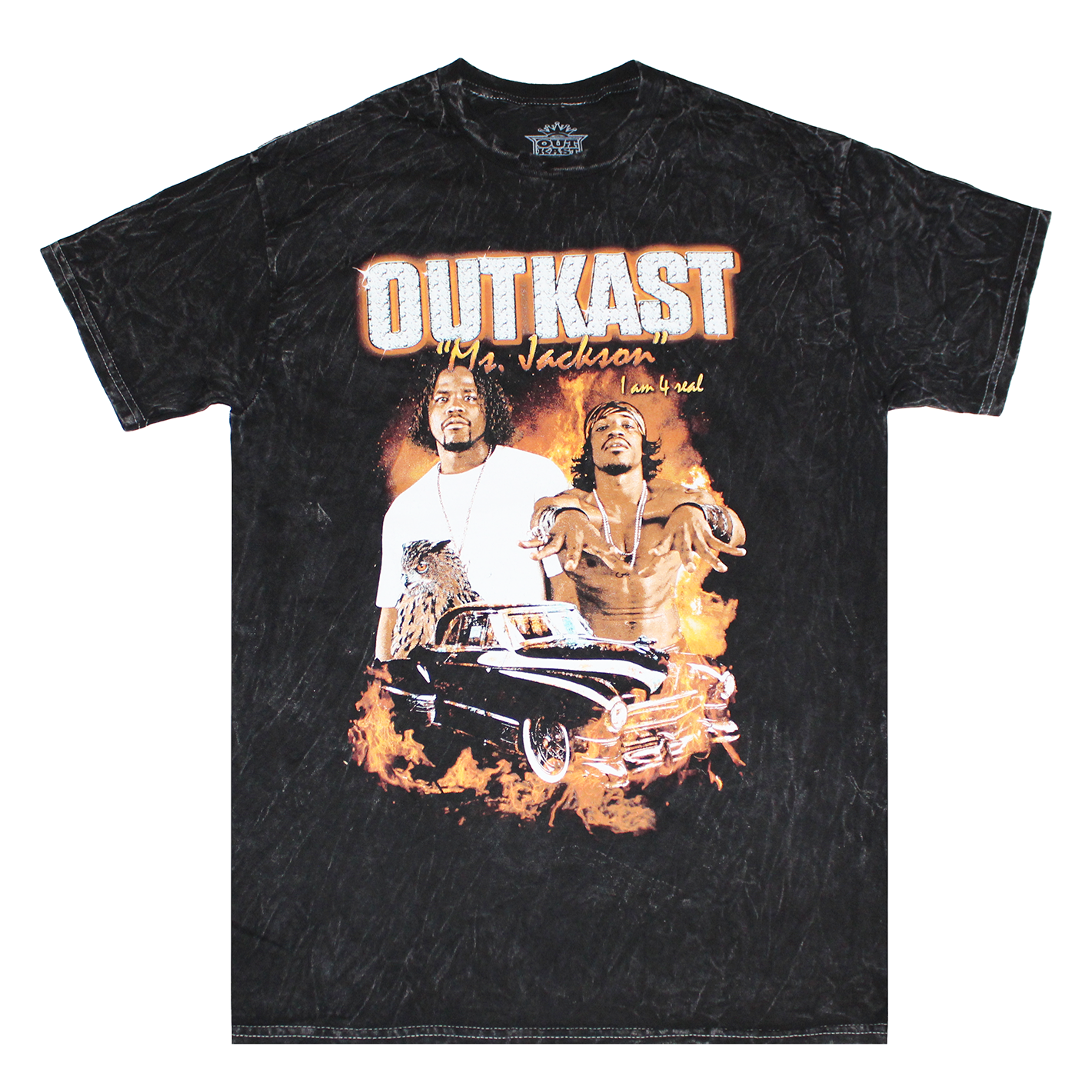 OUT123426: OUTKAST #10 TEE BLACK