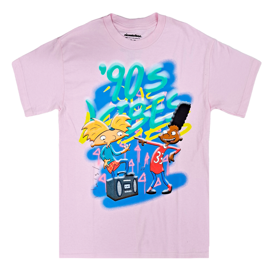 NICKELODEON 90'S VIBES | MEN' TEE | PINK |