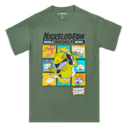 NICKELODEON BUST OUT | MEN'S TEE| GREEN