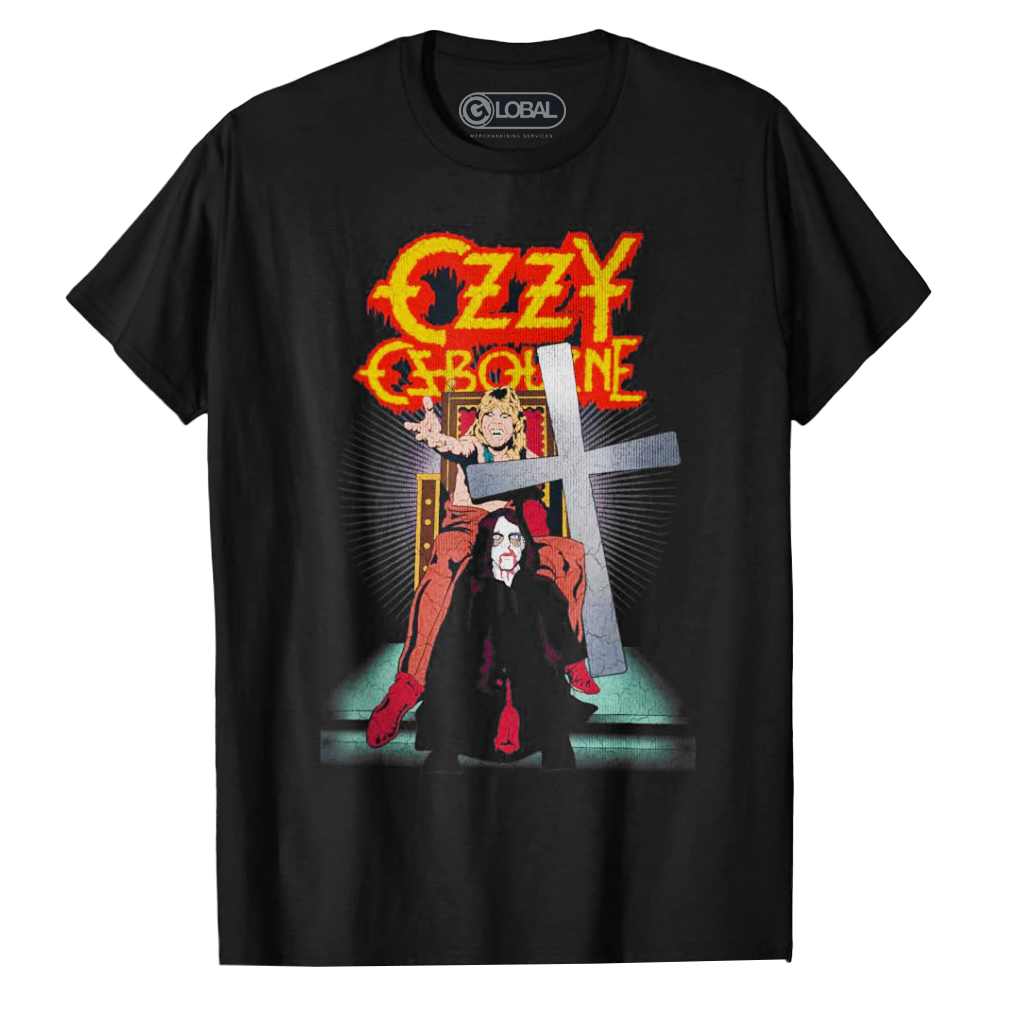 OZZ10022: SPEACK OF THE DEVIL | MEN'S TEE| BLACK |