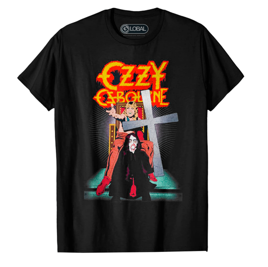 OZZ10022: SPEACK OF THE DEVIL | MEN'S TEE| BLACK |