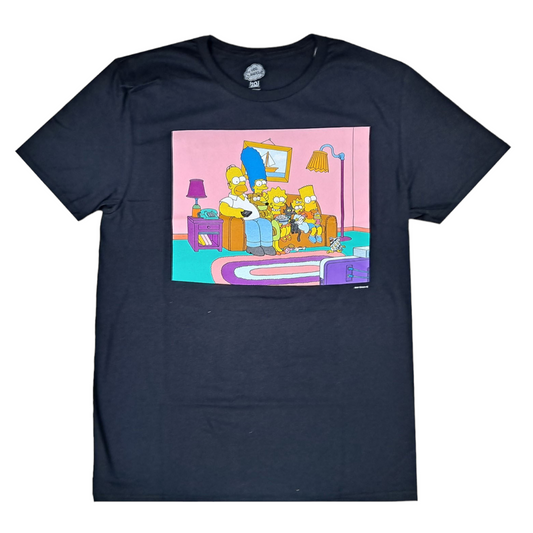 THE SIMPSONS SOFA | MEN'S TEE | BLACK