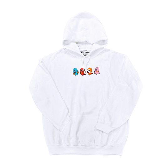 GOHST PAC-MAN | HOODIE | WHITE