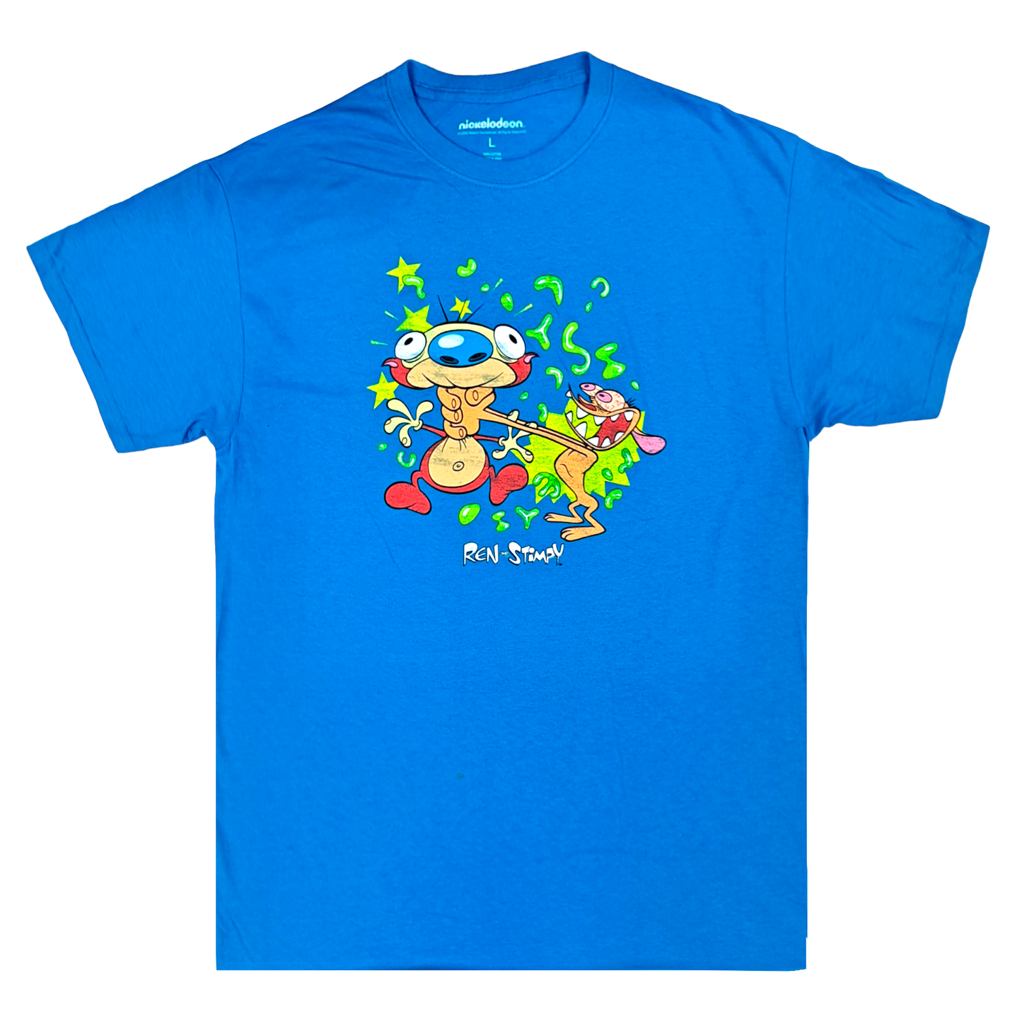 REN & STIMPY ASORTED PRINT | MEN'S TEE |