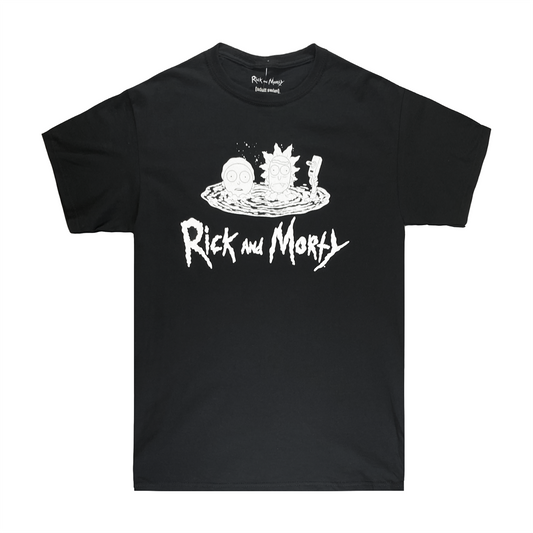 RICK & MORTY | MEN'S TEE | BLACK|