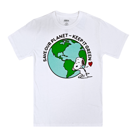 SAVE OUR PLANET | MEN'S TEE| WHITE TEES