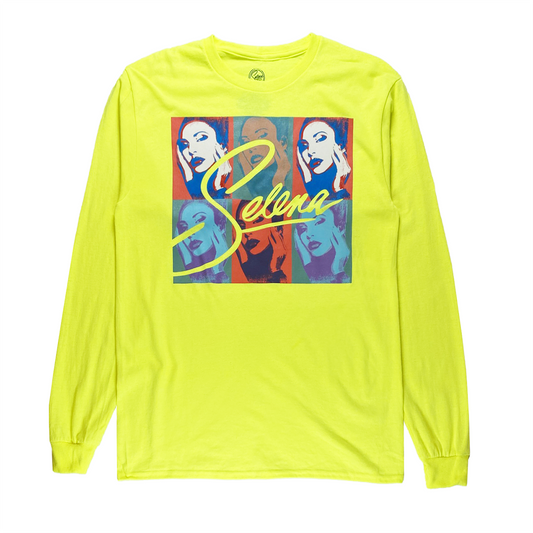 SELENA | MEN'S LONG SLEEVE | NEON YELLOW |