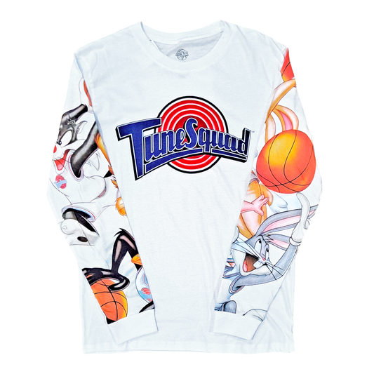 SPACE JAM | L/S SHIRT| WHITE|