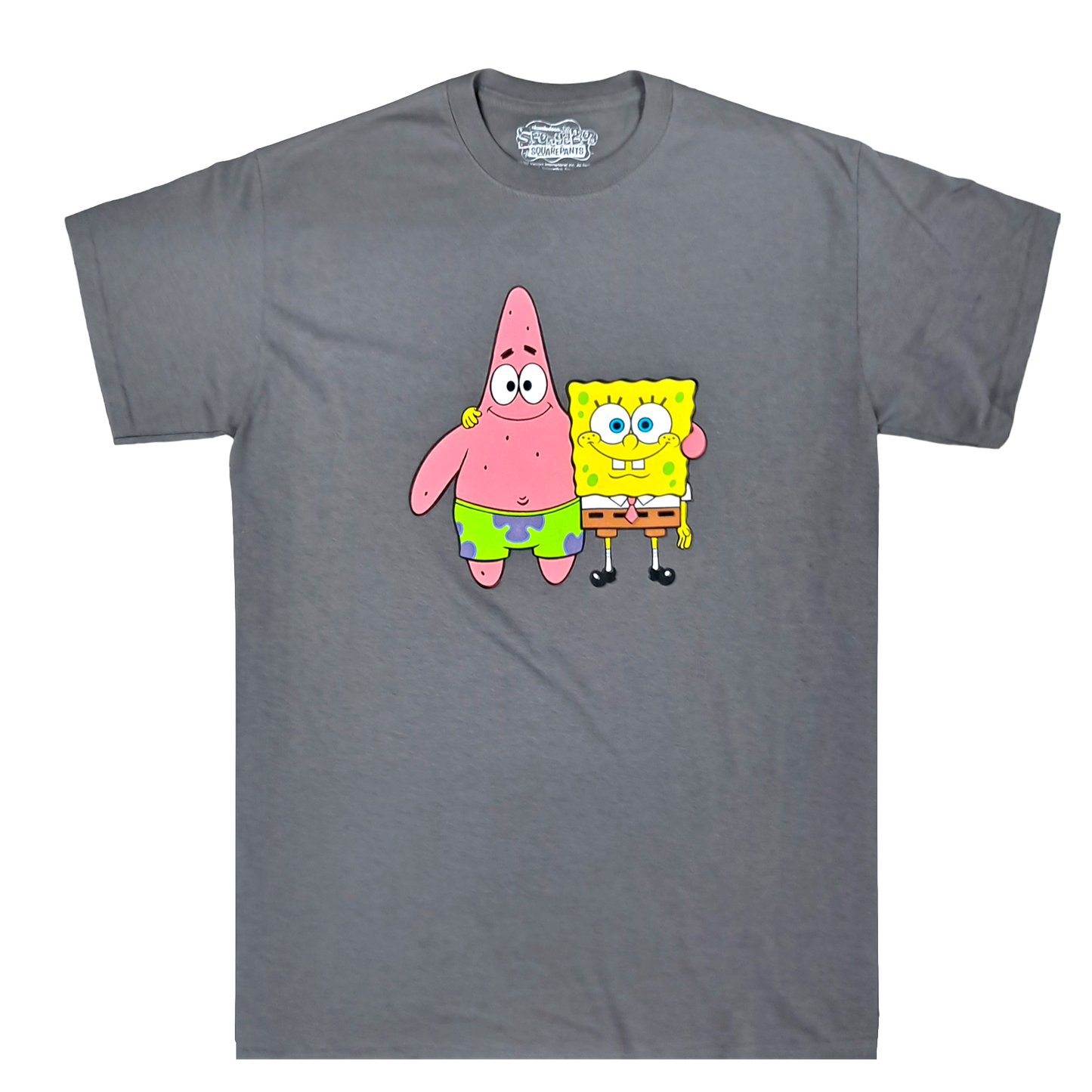 SPONGEBOB ATHLETIC | MEN'S TEE | CHARCOAL |